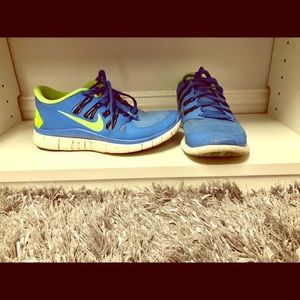 Nike Free sneakers in blue
